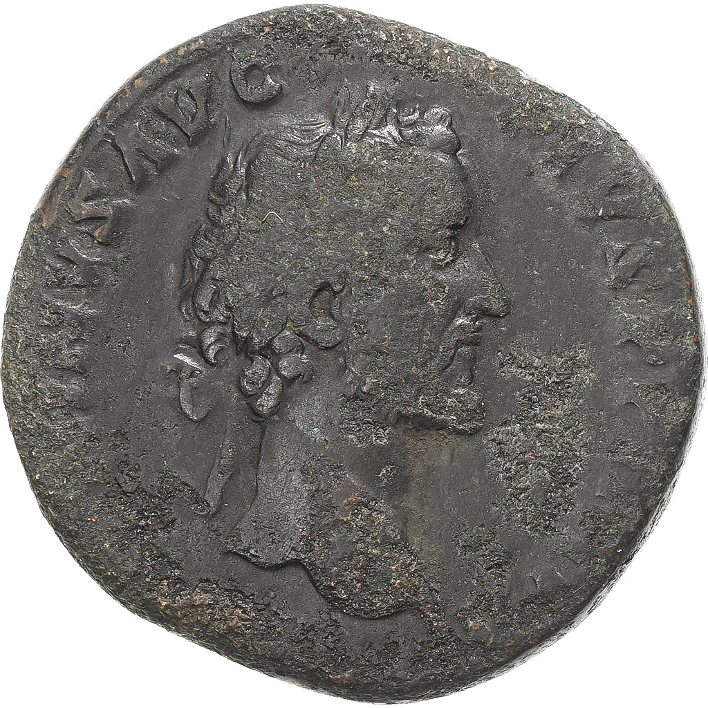 Antonin le Pieux, Sesterzio, 156-157, Rome, Bronzo, MB+, RIC:964a