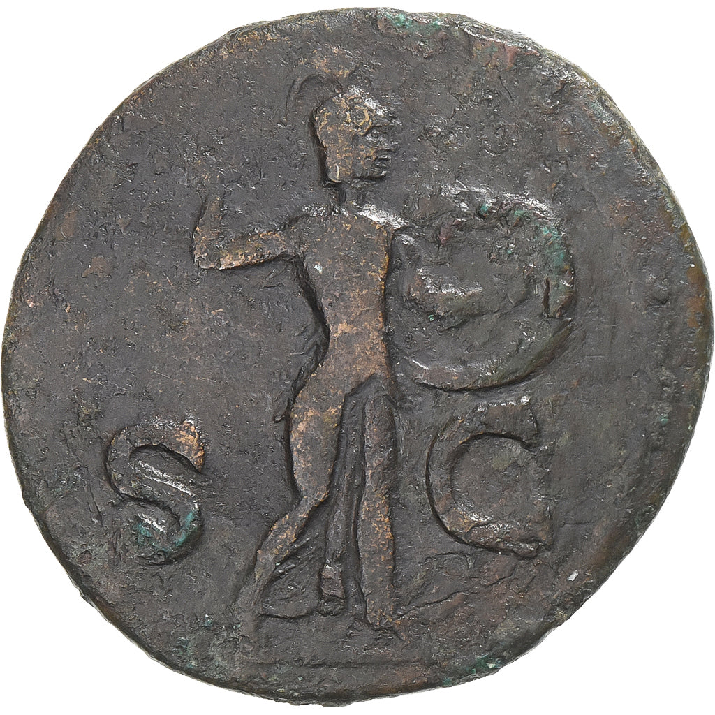 Claudius, As, 50-54, Rome, Bronze, VF(30-35), RIC:116