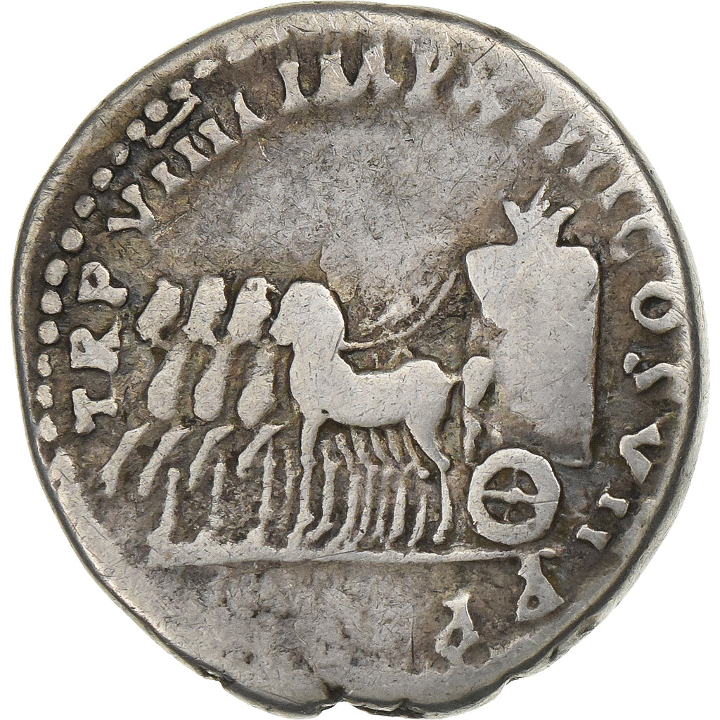 Titus, Denarius, 79, Rome, Argento, MB, RIC:25