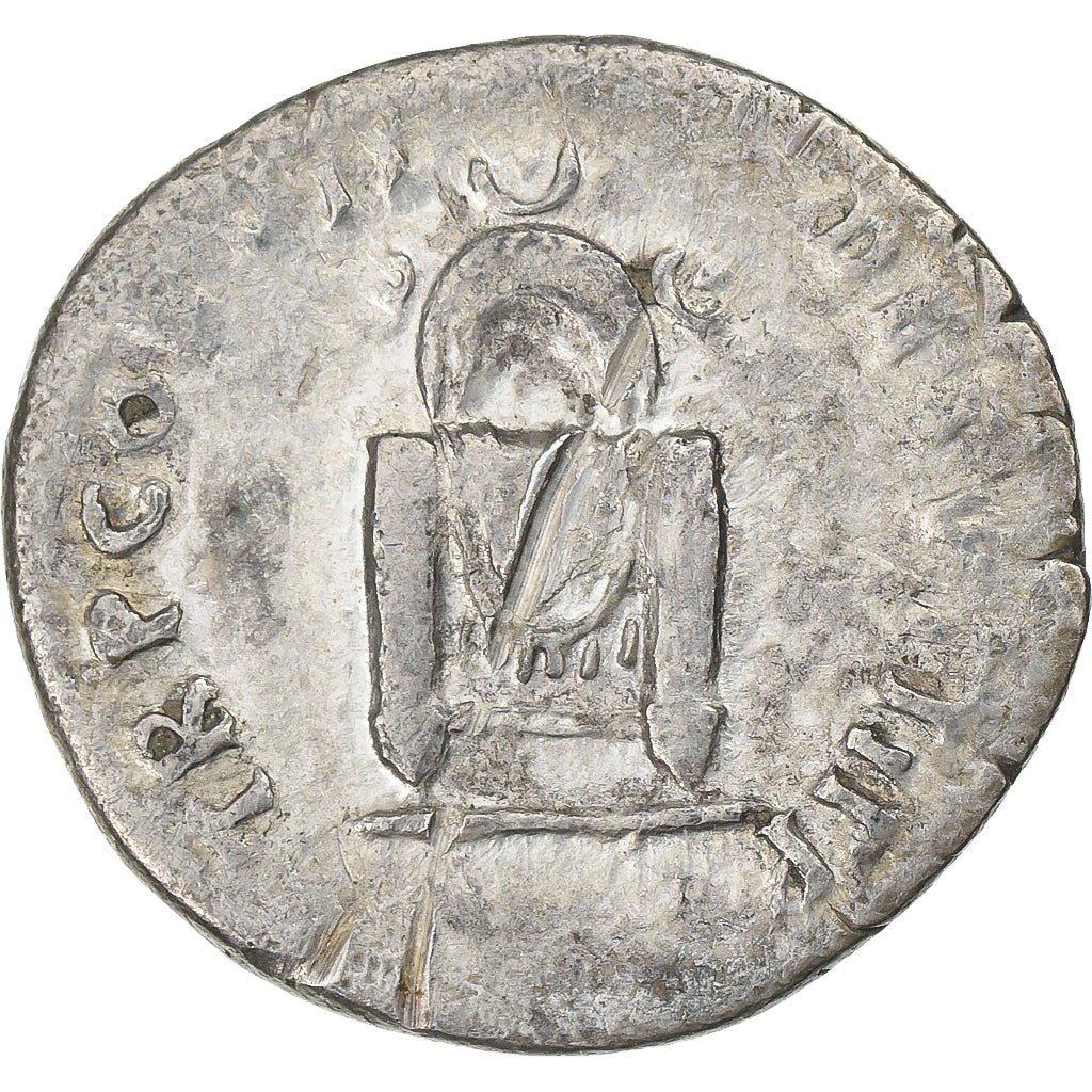 Domitianus, Denarius, 81, Rome, Zilver, FR+, RIC:67