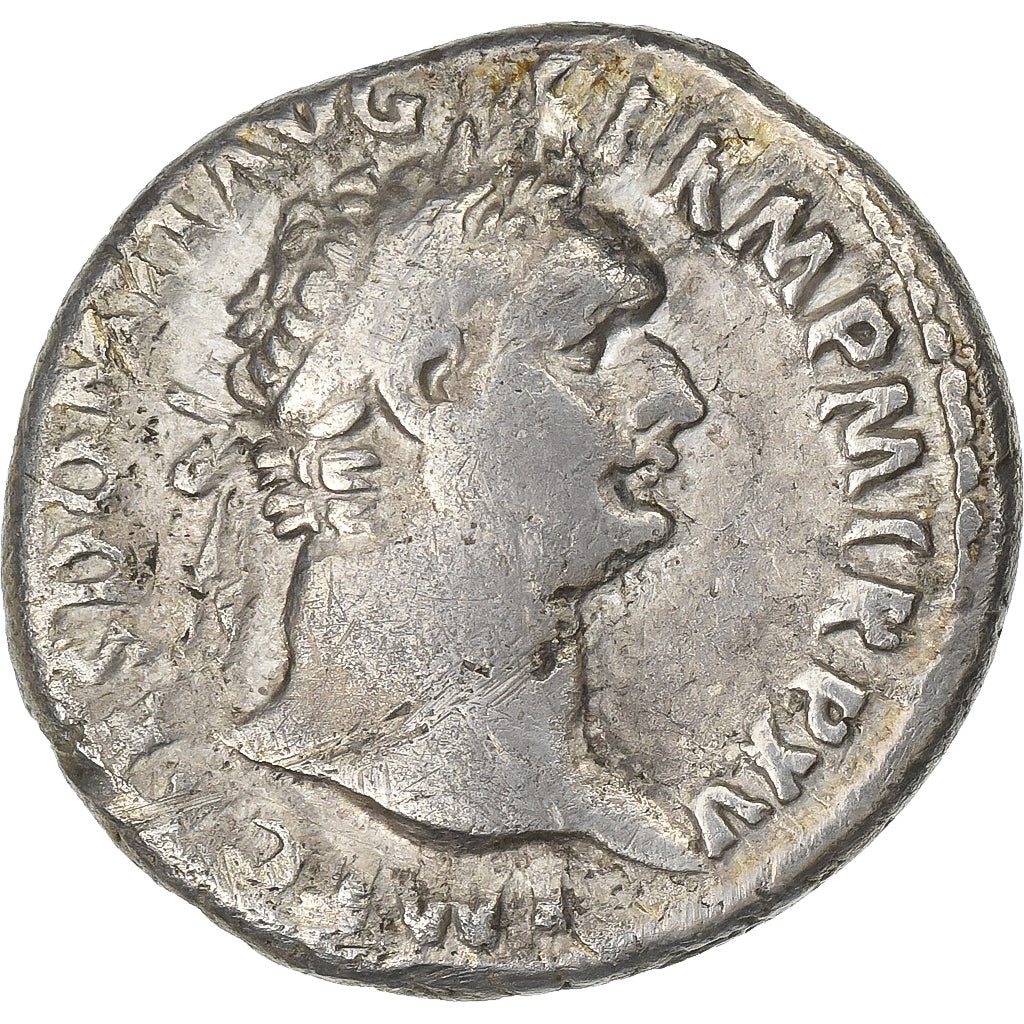 Domitian, Denarius, 95-96, Rome, Silver, VF(30-35), RIC:790