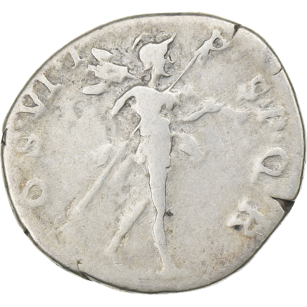 Trajan, Denarius, 114-117, Rome, Silver, VF(30-35), RIC:299