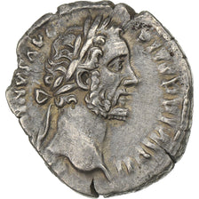 Antoninus Pius, Denarius, 157-158, Rome, Silver, AU(55-58), RIC:276