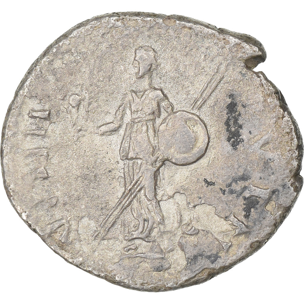 Galba, Denarius, 68-69, Rome, Zilver, FR+, RIC:155