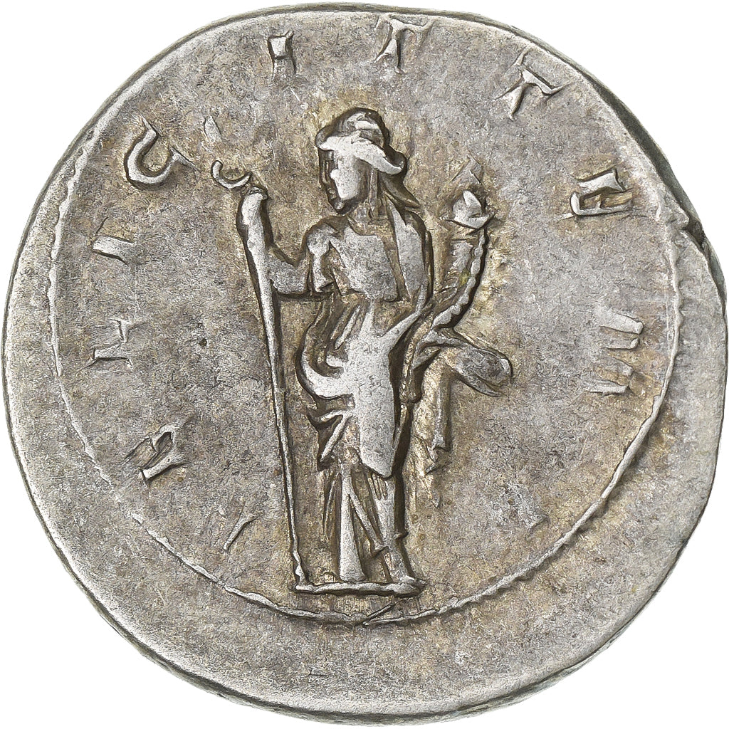Gordian III, Antoninianus, 243-244, Rome, Silver, AU(50-53), RIC:140