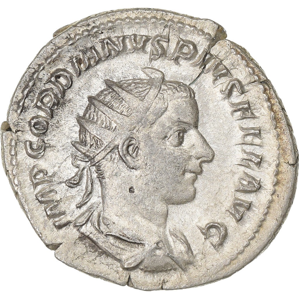 Gordian III, Antoninianus, 241-243, Rome, Silver, AU(55-58), RIC:83
