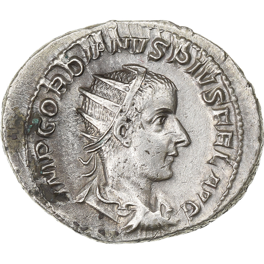 Gordian III, Antoninianus, 240, Rome, Plata, EBC, RIC:65