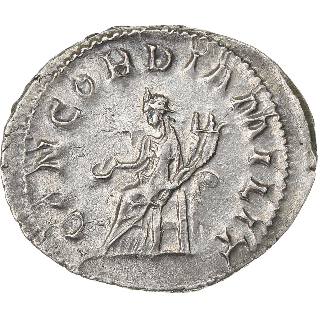 Gordian III, Antoninianus, 240, Rome, Plata, EBC, RIC:65