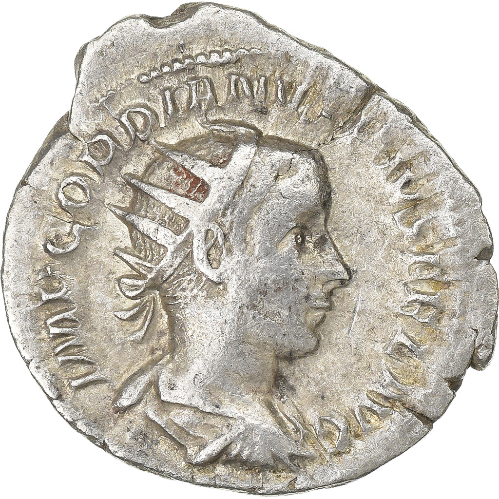 Gordian III, Antoninianus, 241-243, Rome, Silver, EF(40-45), RIC:92