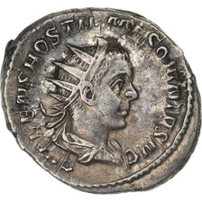 Hostilian, Antoninianus, 251, Rome, Billon, SS+, RIC:177b