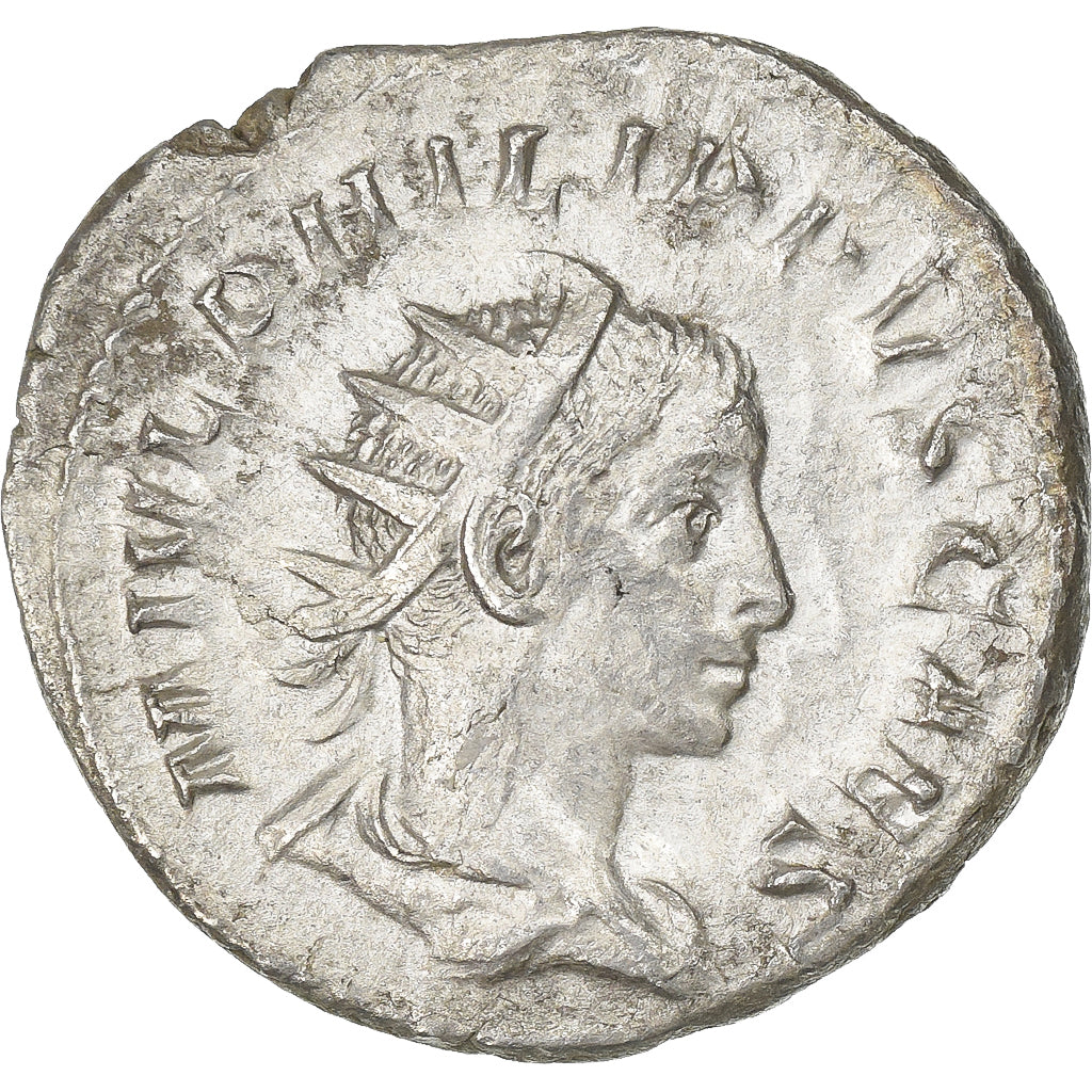 Philip II, Antoninianus, 244-246, Rome, Silver, AU(55-58), RIC:218