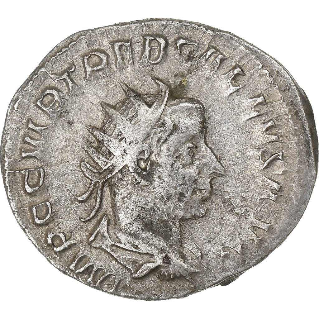 Trebonianus Gallus, Antoninianus, 251-253, Rome, Plata, MBC, RIC:69
