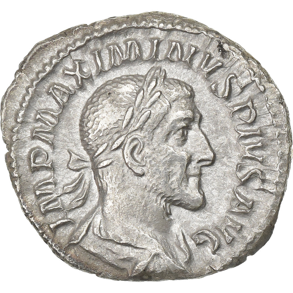 Maximinus I Thrax, Denarius, 235-236, Rome, Silver, AU(50-53), RIC:12