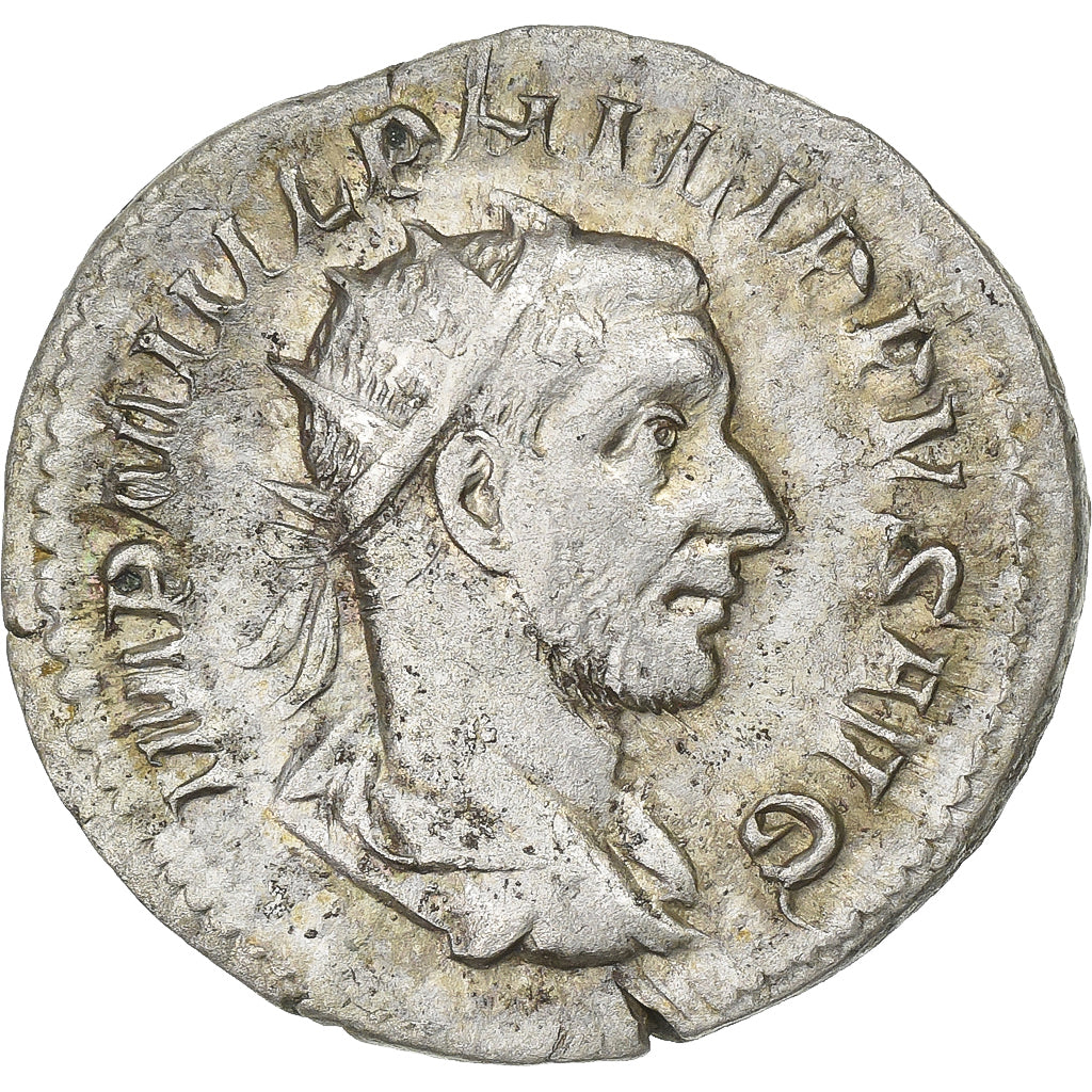 Philip I, Antoninianus, 244-247, Rome, Silver, EF(40-45), RIC:36