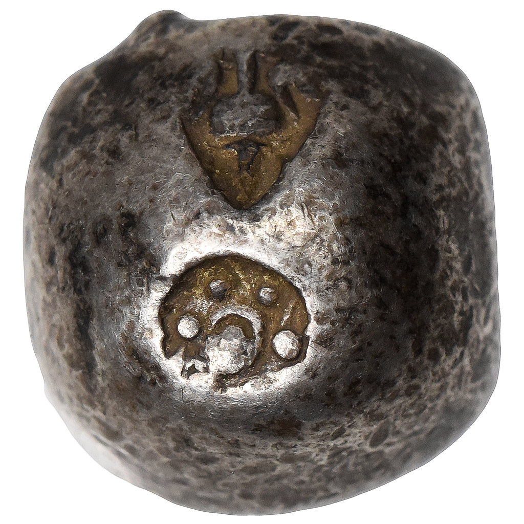 Tailandia, Rama IV, 1 Baht, 1851-1860, Bullet Money, Plata, MBC