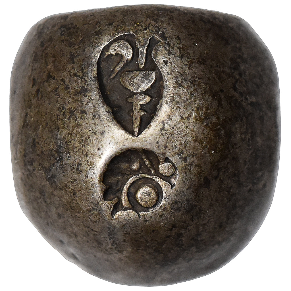 Tailandia, Rama IV, 1 Baht, 1851-1860, Bullet Money, Plata, MBC+