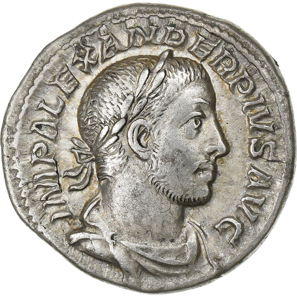Severus Alexander, Denarius, 231-235, Rome, Silver, AU(50-53), RIC:246d