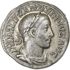 Severus Alexander, Denarius, 231-235, Rome, Silver, AU(50-53), RIC:246d