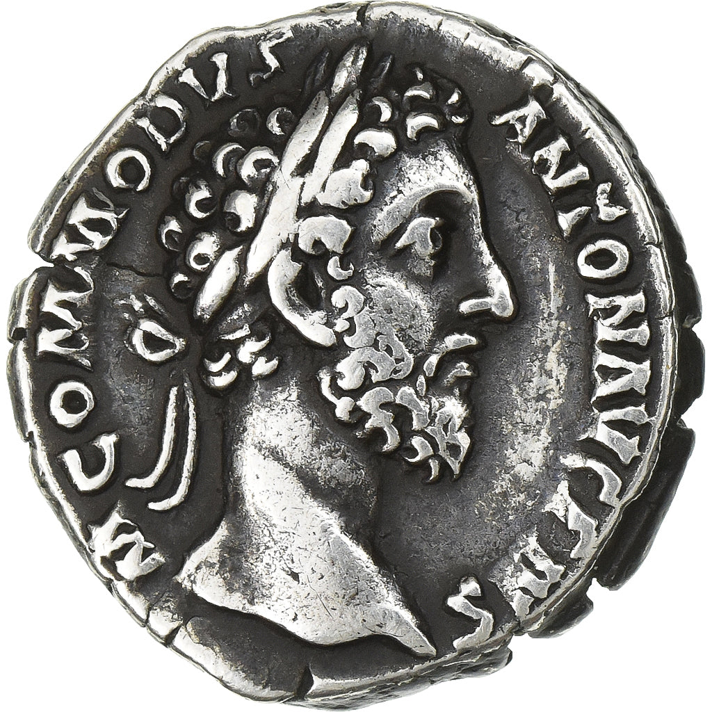 Commodus, Denarius, 183-184, Rome, Silver, EF(40-45), RIC:84