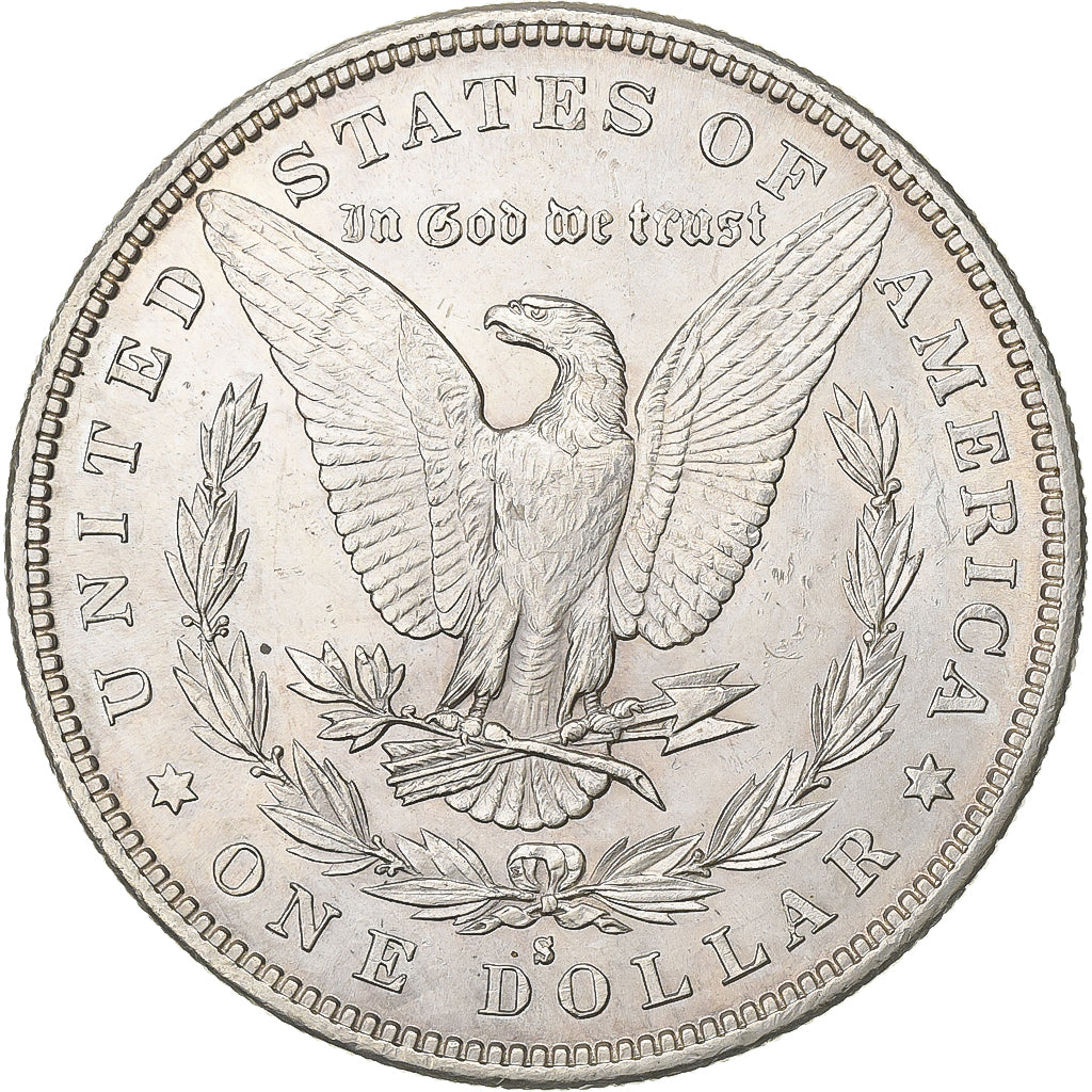 United States, 1 Dollar, Morgan, 1882, San Francisco, Silver, MS(60-62)