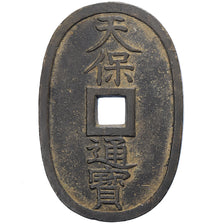 Japan, 100 Mon, Tempo Tsuho, (1835-1870), Bronze, EF(40-45)