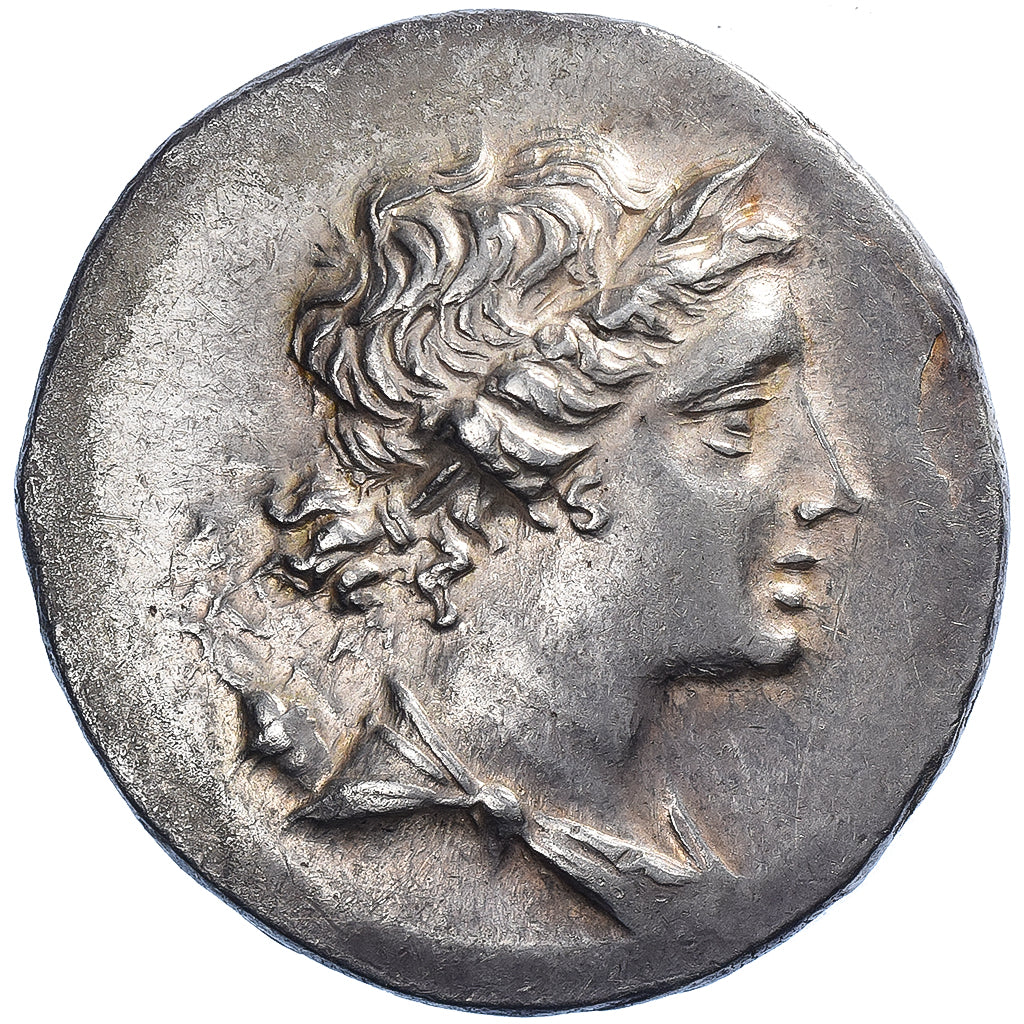 Ionia, Tetradrachm, ca. 155-145 BC, Magnesia ad Maeandrum, Silver, AU(55-58)