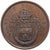 Francja, medal, Chant d'Ensemble, Harmonie Militaire, Lille, 1862, Miedź