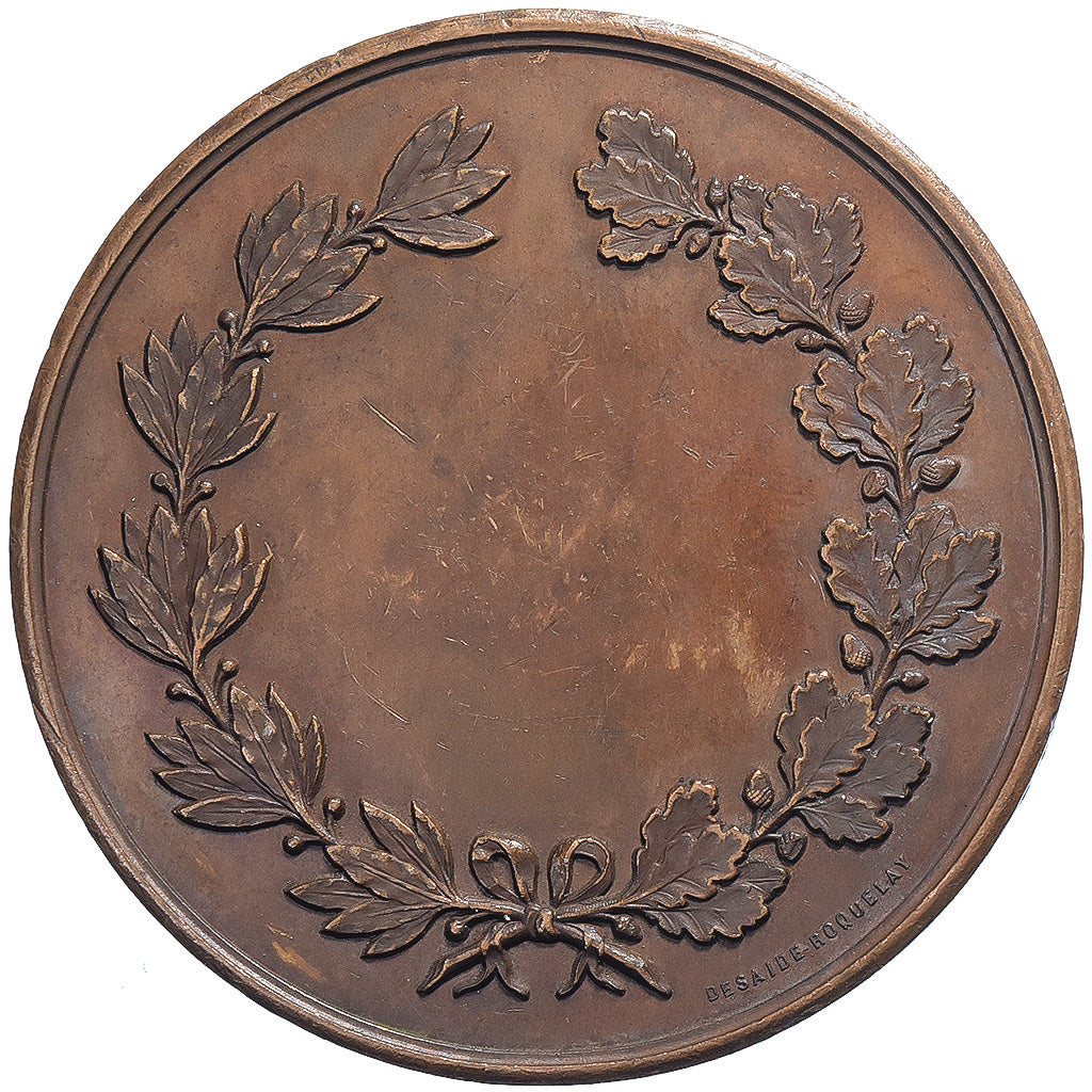 Frankreich, Medaille, Ville de Pont-l'Évêque, n.d., Kupfer, Desaide-Roquelay