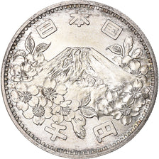 Japan, 1000 Yen, 1964 Summer Olympics, Tokyo, 1964, Silver, MS(60-62)