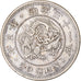 Japan, Meiji, 50 Sen, 1898, Silver, EF(40-45)