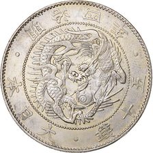 Giappone, Meiji, 50 Sen, 1871, Argento, SPL-