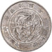 Japon, Meiji, 50 Sen, 1870, Argent, TTB