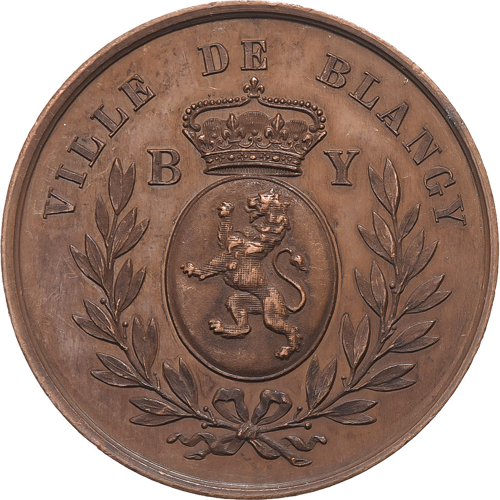 France, Medal, Ville de Blangy-sur-Bresle, Copper, MS(63)