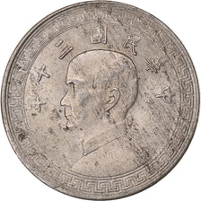 République de Chine, 10 Cents, Yr 30 (1941), Cupro-nickel, SUP+
