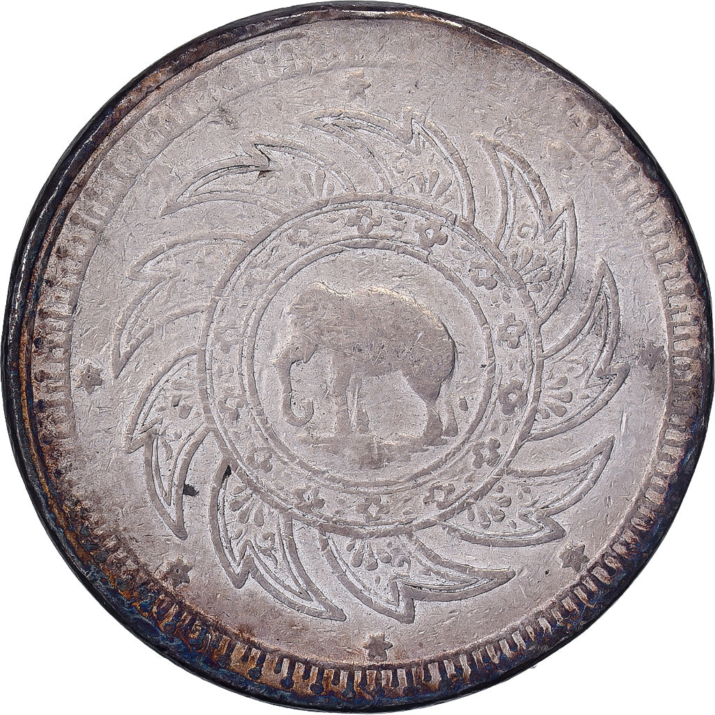 Thailand, Rama IV, Baht, n.d. (1860), Silber, S+