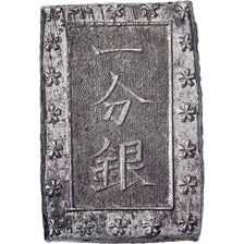Japan, Kōmei, 1 Bu, Ansei Era, 1859-1868, Edo, Silver, AU(55-58)