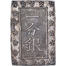 Japan, Kōmei, 1 Bu, Ansei Era, 1859-1868, Edo, Silver, AU(55-58)