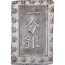 Japan, Kōmei, 1 Bu, Ansei Era, 1859-1868, Edo, Silver, AU(55-58)