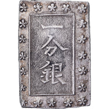 Japan, Kōmei, 1 Bu, Ansei Era, 1859-1868, Edo, Silver, AU(55-58)