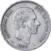Philippines, Alfonso XII, 50 Centimos, 1885, Manila, Silver, AU(50-53)