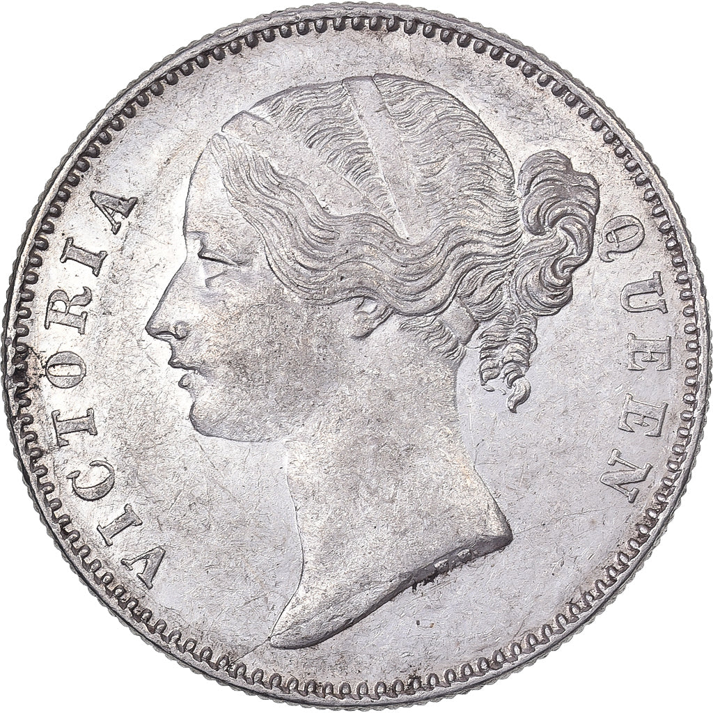 East India Company, Victoria, 1 Rupee, 1840, Silber, VZ+, KM:458