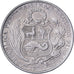 Peru, 1 Sol, 1879, Lima, Silver, AU(55-58)