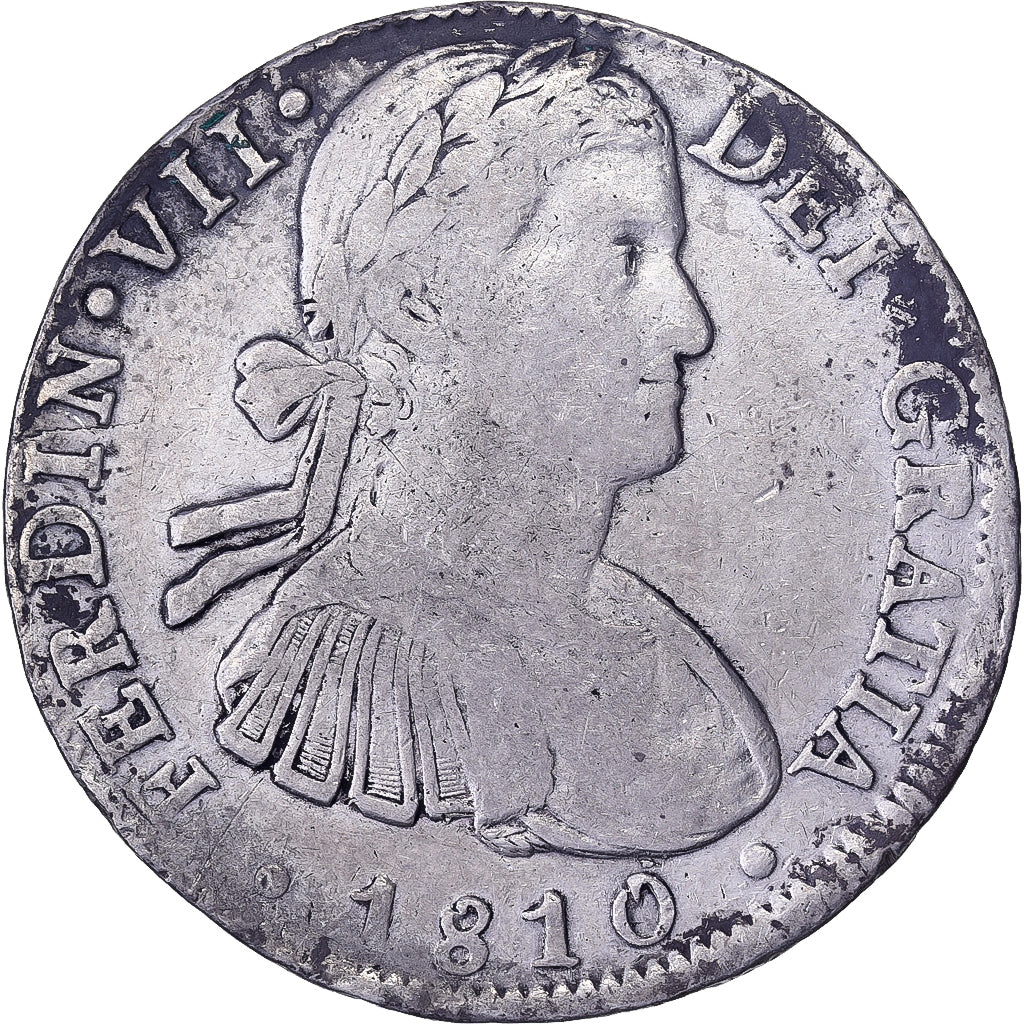 Mexiko, Fernando VII, 8 Reales, 1810, Mexico City, Silber, S+