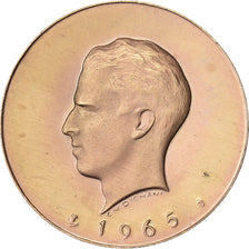 Belgique, Médaille, Baudouin Ier, Millénaire du monnayage à Bruxelles, 1965