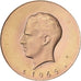 Belgique, Médaille, Baudouin Ier, Millénaire du monnayage à Bruxelles, 1965