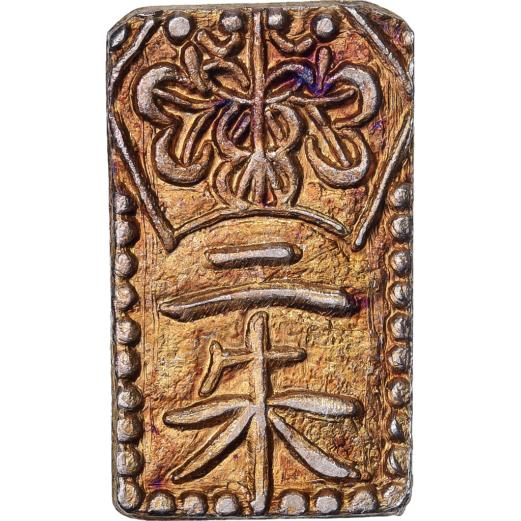 Japan, Kōmei, 2 Shu, Manen, 1860-1869, Edo, Electrum, AU(55-58)