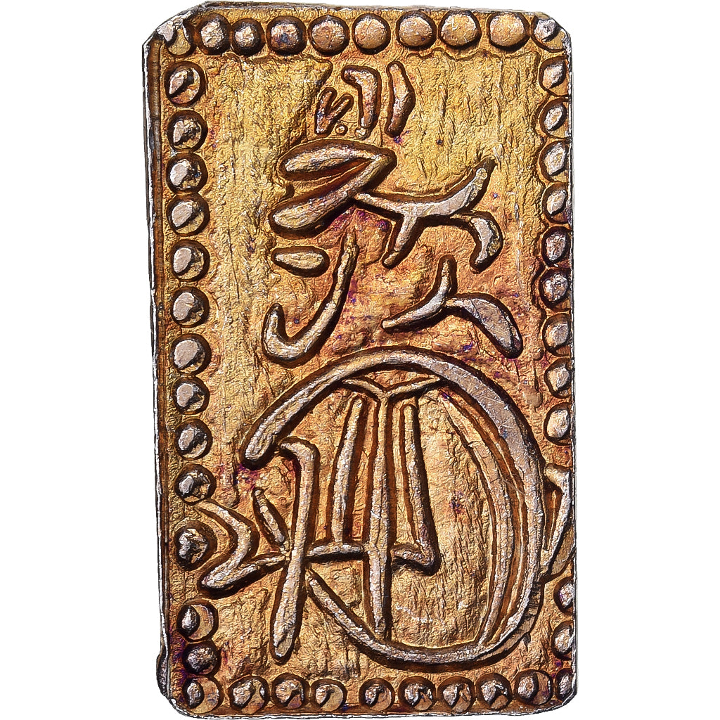 Japan, Kōmei, 2 Shu, Manen, 1860-1869, Edo, Electrum, AU(55-58)