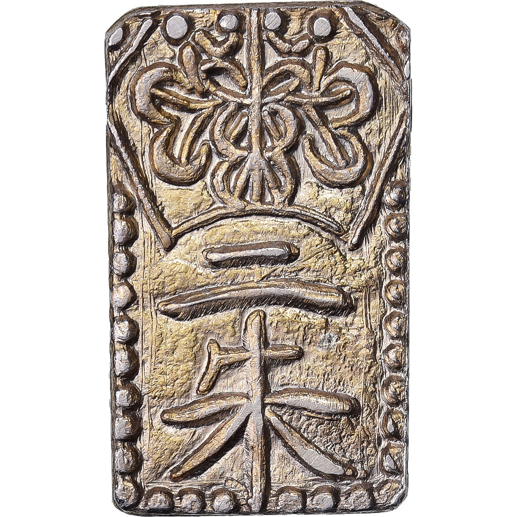Japan, Kōmei, 2 Shu, Manen, 1860-1869, Edo, Electrum, AU(55-58)