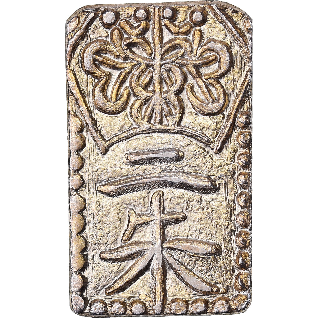 Japan, Kōmei, 2 Shu, Manen, 1860-1869, Edo, Electrum, AU(55-58)