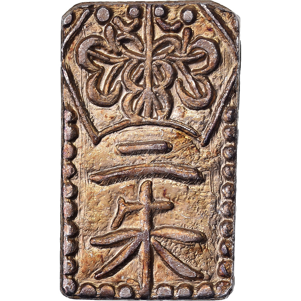 Japan, Kōmei, 2 Shu, Manen, 1860-1869, Edo, Electrum, AU(55-58)